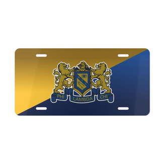 Printify Phi Lambda Chi Split License Cover 