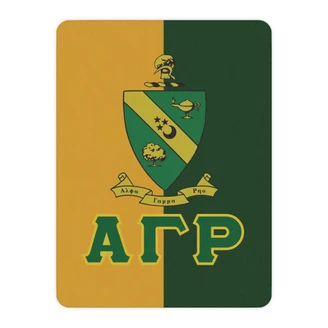 Alpha Gamma Rho Two Tone Sherpa Blanket