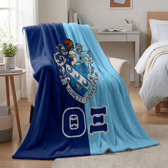 Theta Xi Two Tone Sherpa Blanket