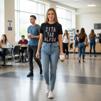 Zeta Tau Alpha Tinseltown Tees
