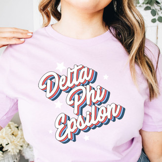 Delta Phi Epsilon Flashback Tees