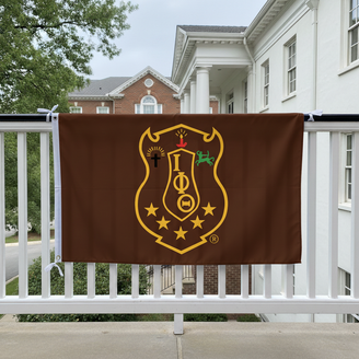 Iota Phi Theta Huge Crest Flag (3' x 5')