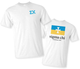 Sigma Chi Flag T-shirts