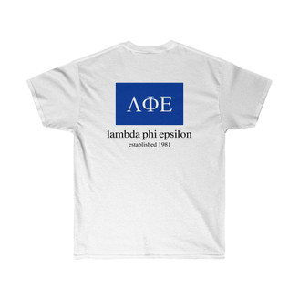Lambda Phi Epsilon Flag T-shirts
