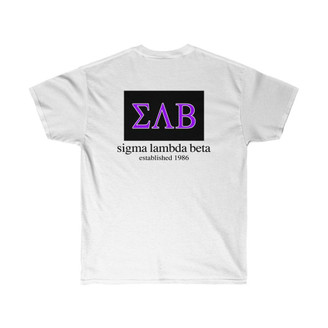 Greekgear Sigma Lambda Beta Flag T-shirts 