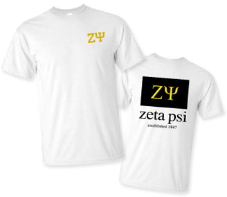 Zeta Psi Flag T-shirts