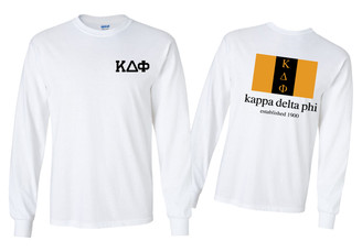 Kappa Delta Phi Flag Long Sleeve T-Shirt