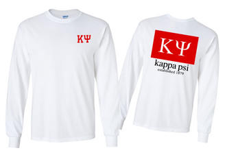 Kappa Psi Flag Long Sleeve T-Shirt