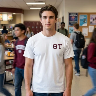 Theta Tau Flag T-shirts