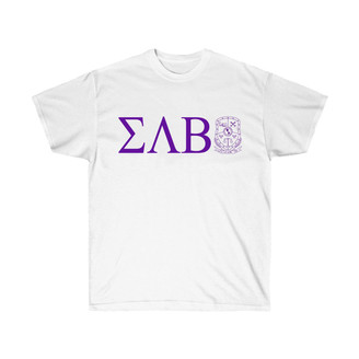 Printify Sigma Lambda Beta Greek Crest T-shirts 