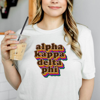 Alpha Kappa Delta Phi Retro Maya Tees