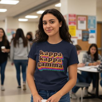 Kappa Kappa Gamma Retro Maya Tees