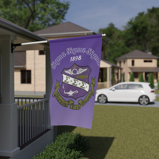Sigma Sigma Sigma House Flag Banner