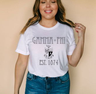 Gamma Phi Beta Rocker T-Shirts