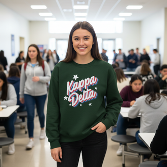 Kappa Delta Flashback Crewneck Sweatshirt
