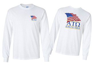 Alpha Tau Omega Patriot Long Sleeve T-Shirts