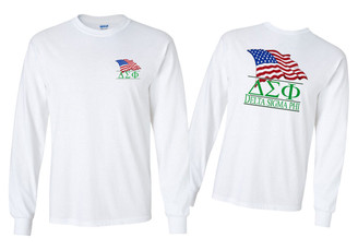 Delta Sigma Phi Patriot Long Sleeve T-Shirts