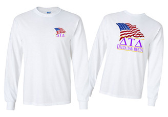 Delta Tau Delta Patriot Long Sleeve T-Shirts
