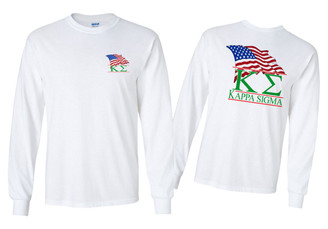 Kappa Sigma Patriot Long Sleeve T-Shirts