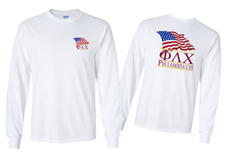 Phi Lambda Chi Patriot Long Sleeve T-Shirts