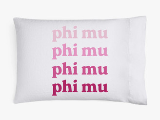 Sorority Shop Phi Mu Ombre Retro Pillowcases 