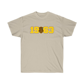 Printify Iota Phi Theta Year Crest Tee 
