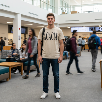 ACACIA LETTERED TEE - $24.95