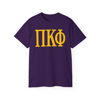 PI KAPPA PHI LETTERED TEE - $24.95