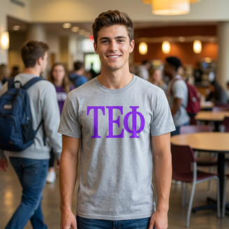 TAU EPSILON PHI LETTERED TEE - $24.95
