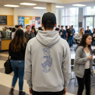 Beta Theta Pi World Famous Crest - Shield Hooded Sweatshirt