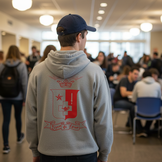 Sigma Phi Epsilon World Famous Crest - Shield Hooded Sweatshirts