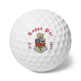 Kappa Psi Golf Balls, Set of 6