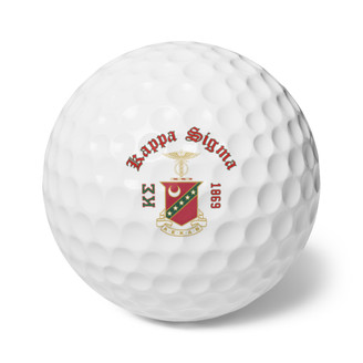 Kappa Sigma Golf Balls, Set of 6