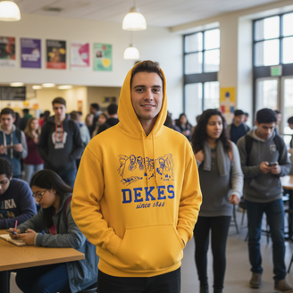 Delta Kappa Epsilon Mount Rushmore Hooded Sweatshirt