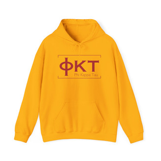Phi Kappa Tau Logo Hooded Sweatshirt