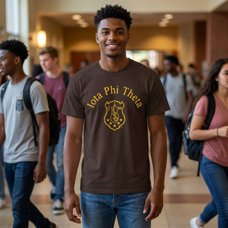 Iota Phi Theta Shield Unisex Heavy Cotton Tee
