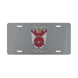 Printify Phi Sigma Rho Crest License Plate 