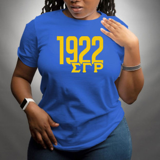 Sigma Gamma Rho 1922 Tees