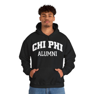 Chi Phi Alumni Hooded Sweatshirt