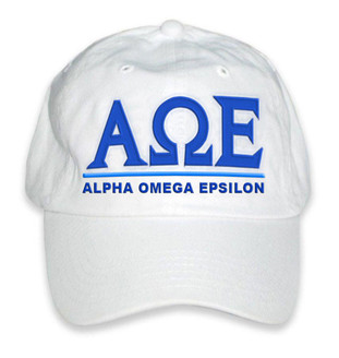  Alpha Omega Epsilon World Famous Line Hat 