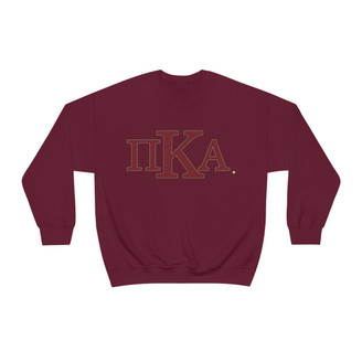 Pi Kappa Alpha Logo Crewneck Sweatshirts