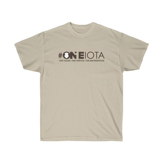 Printify One Iota - Iota Phi Theta Year Crest Tee 
