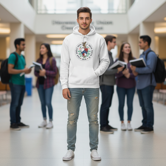 Beta Theta Pi Crest Logo Great Seal Hooded Sweatshirt