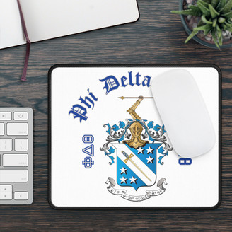 Phi Delta Theta Gaming Mouse Pad