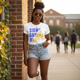 Sigma Gamma Rho Ripped Favorite Tees