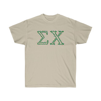 Sigma Chi Holiday Lights T-shirt