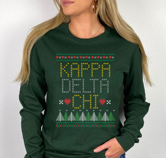 Kappa Delta Chi Christmas Long Sleeve Tee