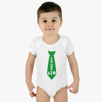 Printify Future Delta Sigma Phi Onesie 