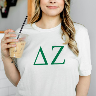 Delta Zeta Lettered Tees - $24.95!