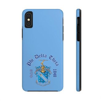 Printify Phi Delta Theta Tough Phone Cases, Case-Mate 